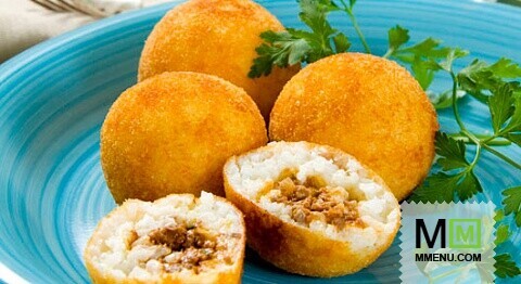 Аранчини с говядиной Аранчини с говядиной