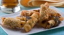 Рецепт - Рогалики с салями