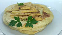 Рецепт - Хачапури с сыром на сковороде