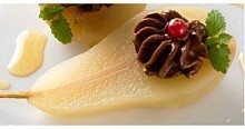 Рецепт - Груши фаршированные шоколадным кремом