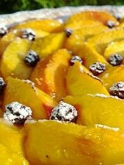 Приготовление блюда по рецепту - Тарт с персиками. Шаг 4