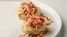 Рецепт - Спагетти с овощным соусом