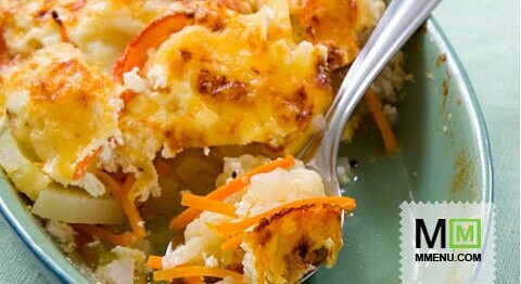 Цветная капуста с овощами Цветная капуста с овощами