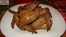 Рецепт - Куриные крылышки, маринованные в яблочном сидре