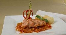 Рецепт - Рыба, тушенная с овощами (2)