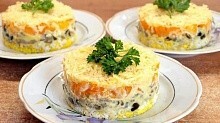 Рецепт - Нежный салат из баклажанов - видео рецепт 