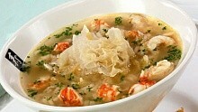 Рецепт - Суп с китайскими грибами