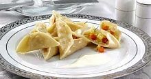 Рецепт - Манты с кабачками