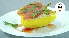 Рецепт - Закусочные перцы с рикоттой и тапенадой