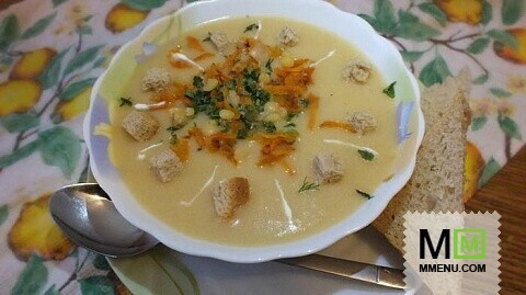 Гороховый суп-пюре от Катеринки.