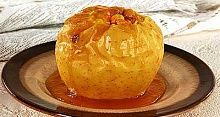 Рецепт - Яблоки, запеченные с облепихой