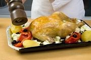 Приготовление блюда по рецепту - Жареная курица по-средиземноморски. Шаг 14
