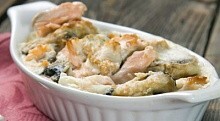 Рецепт - Гратен из морепродуктов