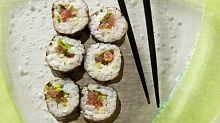 Рецепт - Неги торо маки (суши с измельченным тунцом и луком)