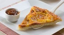Рецепт - Пицца с колбасой и грибами