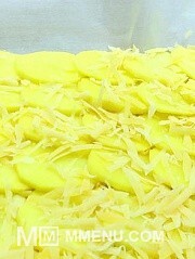 Приготовление блюда по рецепту - Рулет мясо по французски с картофелем и помидорами. Шаг 1