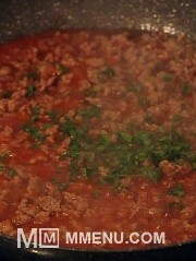 Приготовление блюда по рецепту - Спагетти под соусом а ля Болоньезе. Шаг 11