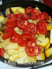 Приготовление блюда по рецепту - Овощное рагу с молодой фасолью. Шаг 3