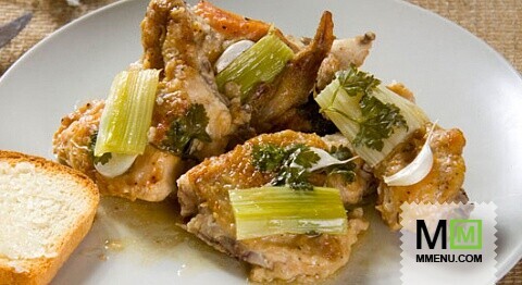 Курица с чесноком Курица с чесноком