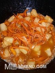 Приготовление блюда по рецепту - Свинина по-Китайски с ананасами. Шаг 8