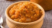 Рецепт - Икра из помидоров с кабачками