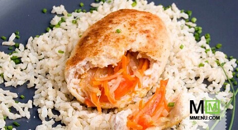 Зразы из курицы с овощной начинкой Зразы из курицы с овощной начинкой
