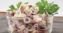 Рецепт - Баварский салат с колбасой