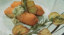 Рецепт - Семга с грибным соусом