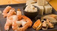 Рецепт - Фондю с морепродуктами
