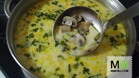 Самый вкусный грибной сливочный суп 