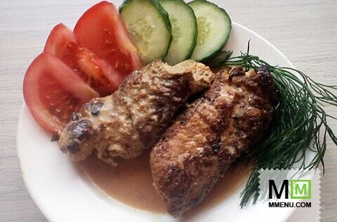 Рулеты из мяса с сыром Рулеты из мяса с сыром