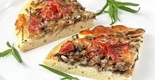 Рецепт - Пицца с шампиньонами