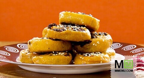 Печенье из манной крупы с финиками Печенье из манной крупы с финиками
