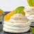 Меренговые корзиночки с кофейным кремом и апельсином