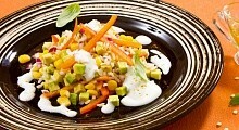Рецепт - Рисовый салат по-мексикански