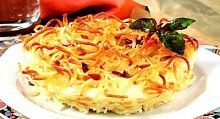 Рецепт - Омлет с макаронами