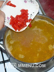 Приготовление блюда по рецепту - Легкий постный суп с фасолью. Шаг 7