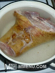 Приготовление блюда по рецепту - Фаршированная свиная рулька. Шаг 1