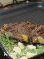Приготовление блюда по рецепту - Стейк стриплойн обратной обжарки (revers sear steak). Шаг 5