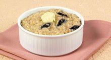 Рецепт - Каша овсяная с черносливом