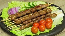 Рецепт - Куриные сердечки на гриле - удивительно вкусные шашлычки