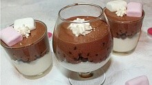 Рецепт - Сливочно-шоколадный десерт