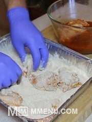 Приготовление блюда по рецепту - Острые куриные крылышки KFC. Шаг 6