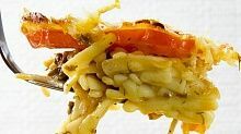 Рецепт - Запеканка с макаронами и грибами