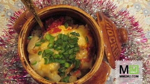 Мясо в горшке "Ассорти" Мясо в горшке "Ассорти"