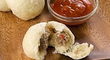 Рецепт - Пампушки с начинкой