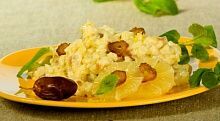 Рецепт - Лимонное ризотто с финиками