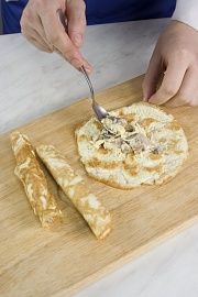 Приготовление блюда по рецепту - Ушки с грибами. Шаг 4