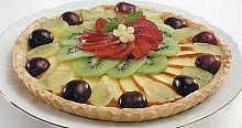 Рецепт - Открытый пирог с фруктами