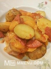 Приготовление блюда по рецепту - Галисийское картофельное рагу с чоризо. Шаг 15